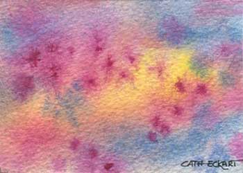 "Celebrate Spring" by Cath Eckart, Princeton WI - Watercolor